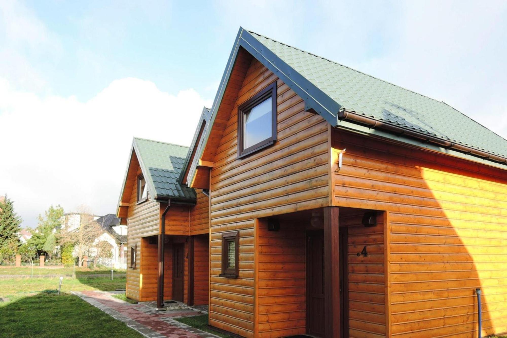 Modern Wood House In Rewal With A Terrace Villa Exteriör bild